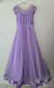 Picture of Lavender long frock-Birthday outfit