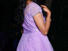 Picture of Lavender long frock-Birthday outfit