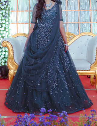 Picture of Bottle Green Gown