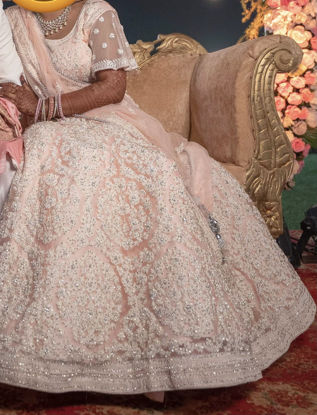 Picture of Light pink lehenga