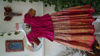 Picture of Pink Semi kanchi pattu lehenga For 2-3Y