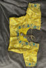 Picture of Sea green and yellow Kanchi pattu lehanga