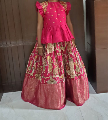 Picture of Anasuya Couture Kalamkari Lehanga For 4-5Y