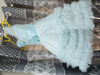 Picture of Pista green and white frills frock Combo For 2-3Y