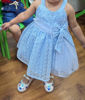 Picture of Cute baby Blue birthday dress For 2-3Y