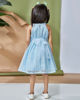 Picture of Cute baby Blue birthday dress For 2-3Y