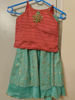 Picture of Combo of long dress and lehanga For 4-5Y