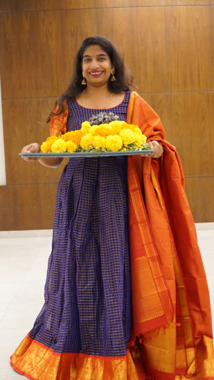 Picture of Kadambari studio kuppadam long frock