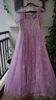 Picture of Vianah couture lavender partywear frock