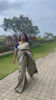 Picture of Grey fancy saree