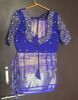 Picture of Fancy pattu saree with work maggam blouse
