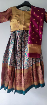 Picture of Pattu lehanga set