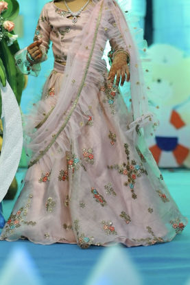 Picture of Customised crop top set For 4-6Y