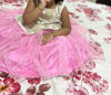 Picture of Combo of Orange neerus lehenga and light pink frock For 2-4Y