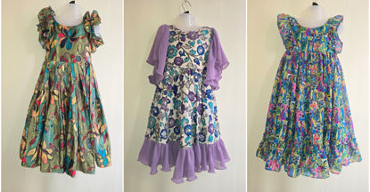 Picture of Combo of 3 casual frocks 7-8Y