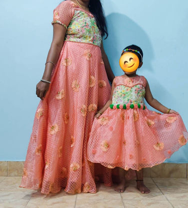 Picture of Mom & Daughter(1-4Y) Frocks Combo