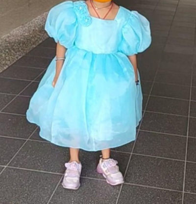 Picture of Blue Party wear Ball Gown - 2-4Y