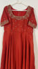 Picture of Red embroidered dress