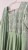 Picture of Pastel green pearl embroidery dress with duppatta