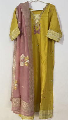 Picture of Yellow dress- 3 piece set