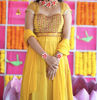 Picture of DESIGNER Lehanga - Yellow