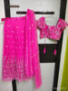 Picture of Pink Crop Top Lehenga Set