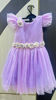 Picture of Soft net kids party wear frock For 2-3Y
