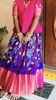 Picture of Pattu hand painted pavada with blouse For 10-12Y