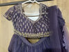 Picture of Wine Lehenga