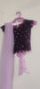 Picture of Lavender Lehanga with velvet Blouse For 6-8Y