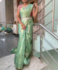 Picture of Green tissue pattu saree