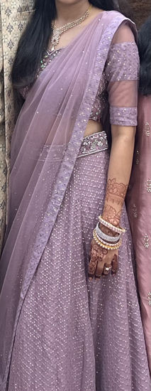 Picture of Lilac Lehenga