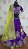 Picture of Designer purple embroidered Lehenga