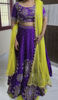 Picture of Designer purple embroidered Lehenga