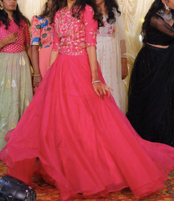 Picture of Pink designer wear