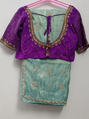 Picture of Never worn tissue saree with maggam blouse