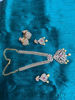 Picture of CZ Medium Length neckpiece with 2 pairs of earrings