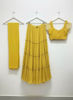 Picture of DESIGNER Lehanga - Yellow