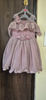 Picture of Manyavar dusty rose color party Wear off shoulder frock For 3-4Y