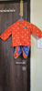 Picture of Utsav closets Raw silk kurta with silk pyjama For 1-2Y