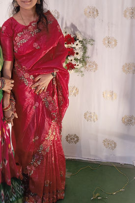 Picture of Fancy saree with cut work border