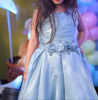 Picture of Sea green party Wear frock with shimmering appearance For 4-5Y
