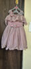 Picture of Manyavar dusty rose color party Wear off shoulder frock For 3-4Y