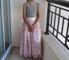 Picture of Pink sequence thread work lehanga with 2 blouses For 4-5Y
