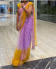 Picture of Dual Shade Netted Saree