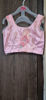Picture of Pink sequence thread work lehanga with 2 blouses For 4-5Y