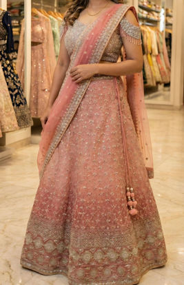 Picture of Pastel Pink Lehanga