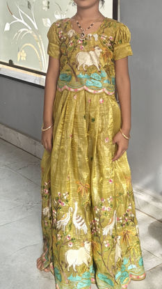 Picture of Pichwai print lehenga 4-6y