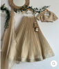 Picture of Myriti Brand Beige Tissue Lehenga