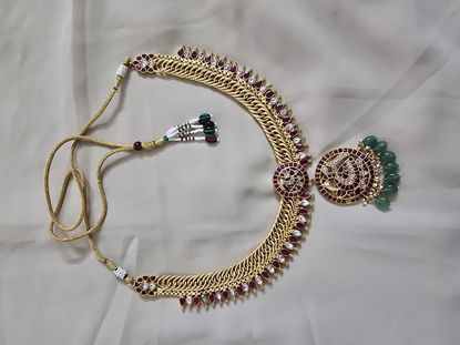 Picture of 2 in 1 Jalebi Necklace